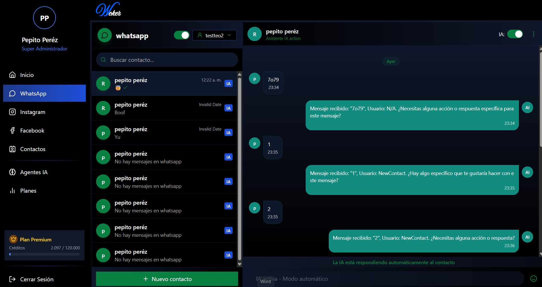 whatsapp Demo